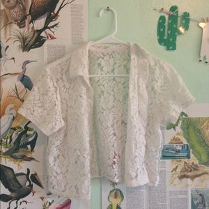 lace shrug